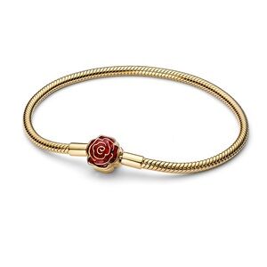 Authentic Pandora Disney’s Beauty and the Beast Enchanted Rose Bracelet - 7.9”